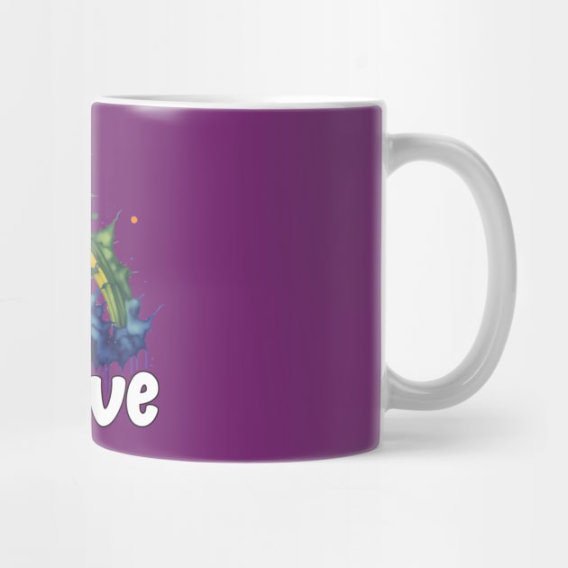 Prideful Skies LGBTQ gay pride Rainbow Colored Design by star trek fanart and more